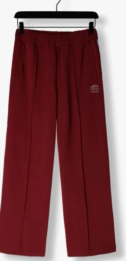 bordeaux co'couture joggingbroek aminacc crease ll pant