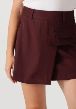 bordeaux co'couture minirok luna pocket skirt