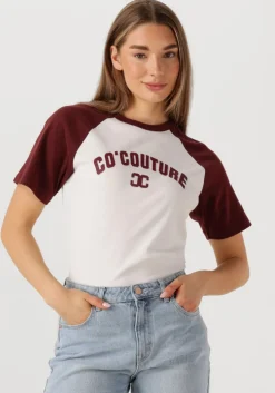 bordeaux co'couture t-shirt edge cc block tee