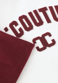 bordeaux co'couture t-shirt edge cc block tee