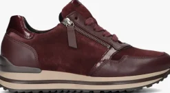 bordeaux gabor lage sneakers 528