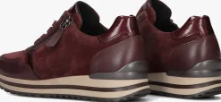 bordeaux gabor lage sneakers 528