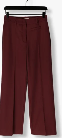 bordeaux haute l'amitié pantalon premiere plain tall pant