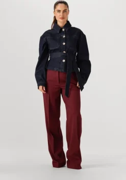 bordeaux haute l'amitié pantalon premiere plain tall pant