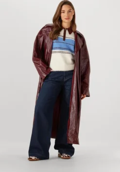 bordeaux ibana leren jas chaim