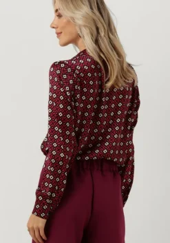 bordeaux liu jo blouses camica ts m/l chiffon stam