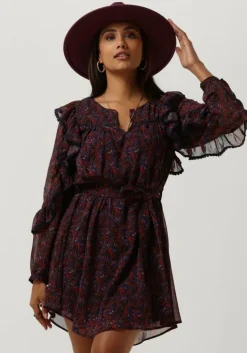 bordeaux louizon mini jurk dory robe