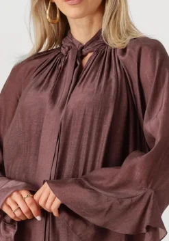 bordeaux mes demoiselles maxi jurk frelly