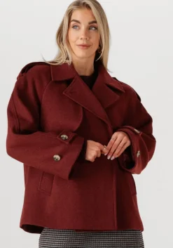 bordeaux modström mantel esmundmd jacket