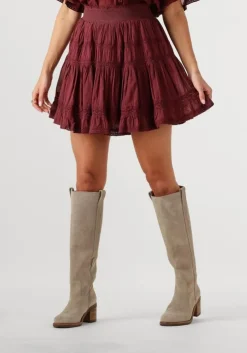 bordeaux neo noir minirok callia s voile skirt