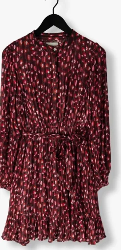 bordeaux notre-v mini jurk nv-gwen