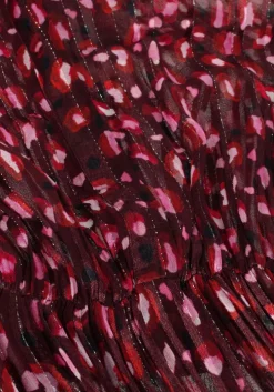 bordeaux notre-v mini jurk nv-gwen