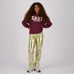 bordeaux raizzed sweater cela