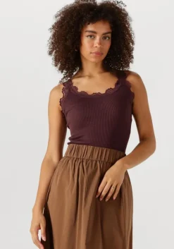 bordeaux rosemunde top babette silk top w/ lace