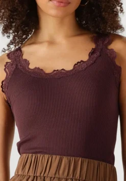bordeaux rosemunde top babette silk top w/ lace