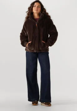 bordeaux selected femme t-shirt slftenny 3/4 sweat top