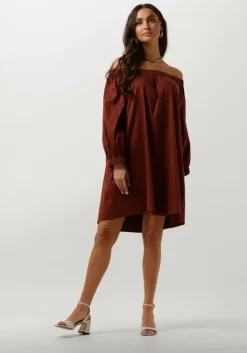 bordeaux semicouture mini jurk s4sk26 dress