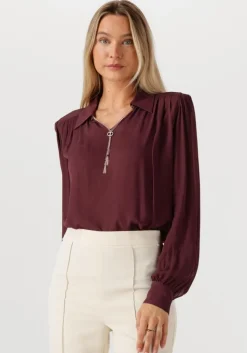 bordeaux twinset milano mini jurk 252tp2291