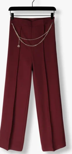 bordeaux twinset milano pantalon 252tp2281