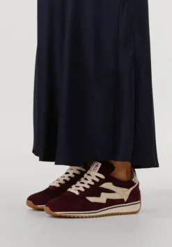 bordeaux via vai lage sneakers mikki alex