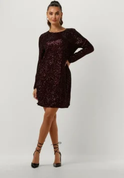 bordeaux ydence mini jurk dress annamae