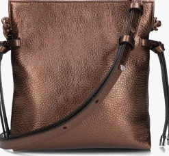 bronskleurig gianni chiarini schoudertas brina 11760