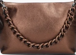 bronskleurig gianni chiarini schoudertas brenda 8265