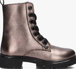 bronskleurig ton & ton veterboots liv