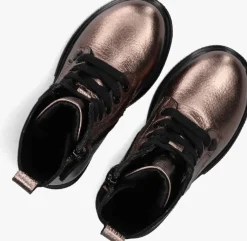 bronskleurig ton & ton veterboots liv