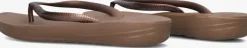 bronzen fitflop teenslippers iqushion