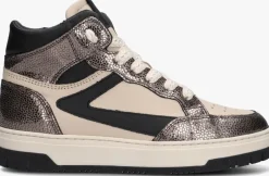 bronzen hip hoge sneakers h1197