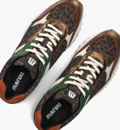 bronzen maruti lage sneakers billa