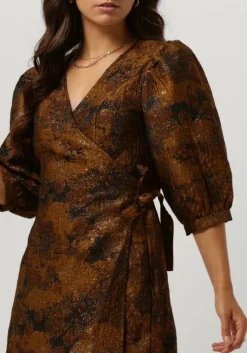 bronzen notre-v mini jurk nv cela dress