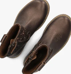 bronzen ton & ton enkelboots gyda