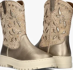 bronzen ton & ton enkelboots uma