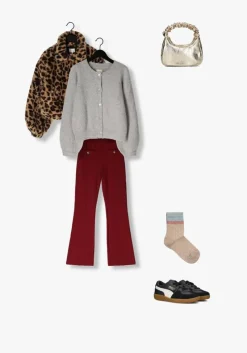 bruine ai&ko faux fur jas dakota pes 611 g