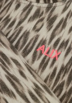 bruine alix mini sweater animal ruffle sweater