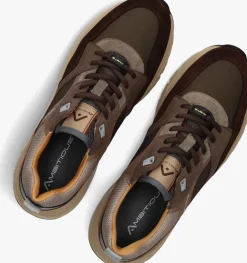 bruine ambitious lage sneakers strider