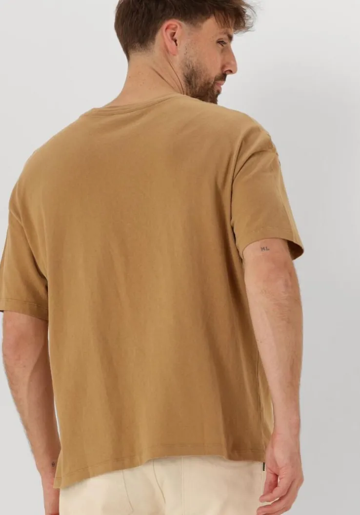 bruine american vintage t-shirt ykobow