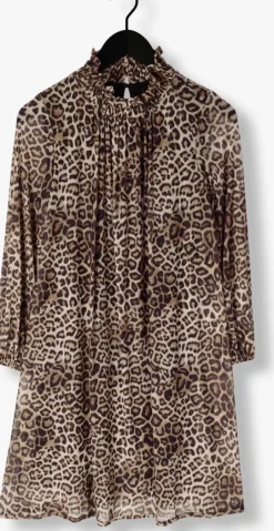 bruine ana alcazar mini jurk dress turtleneck