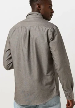 bruine anerkjendt casual overhemd aklouis l/s linen shirt