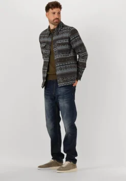 bruine anerkjendt overshirt akoscar inka overshirt