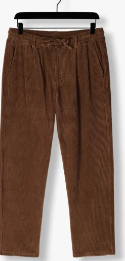 bruine anerkjendt pantalon akjan cord pleat pants