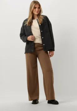 bruine another label wijde broek izzy pants