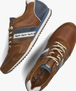 bruine australian lage sneakers camaro