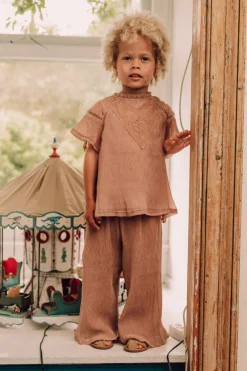 bruine baje studio pantalon giao