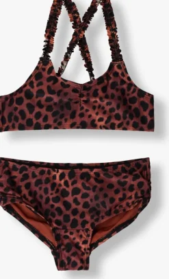 bruine beachlife bikini's leopard lover bikiniset