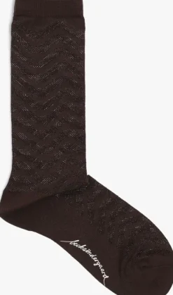 bruine becksondergaard sokken mina glitter sock