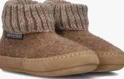 bruine bergstein pantoffels cozy lux