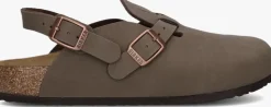 bruine birkenstock sandalen kay